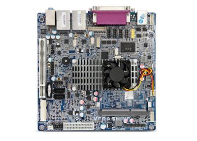 China Atom™  D2550 CPU 6 COM , 2 LAN Embedded Mini-Itx Motherboard For Industrial PC for sale