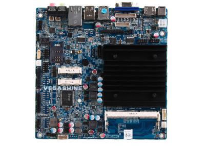 China Cartão-matriz industrial fanless do LAN do gigabit duplo com COM, USB3.0, Mini-Itx Mainboard à venda