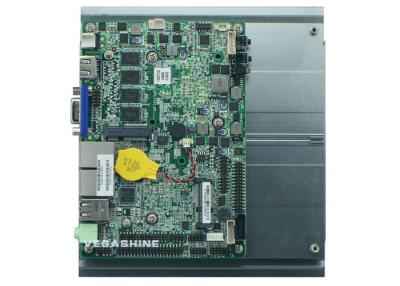 China 3,5 avanzan lentamente el gigabit dual integrado Fanless LAN, fuente de la placa madre de corriente continua dual de 24bit LVDS en venta