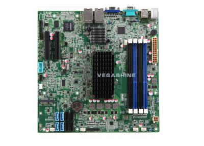 China 4 Gigabit LAN 4 SATA2.0, Motherboard Server des Netzwerkspeichers 4 SATA3.0 mit Intel®-Atom C2550 CPU zu verkaufen