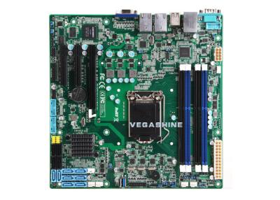 China Mikro-ATX 4 SATA2.0, 8 industrielles mainboard SATA3.0 NVR für Videoüberwachungs-Server zu verkaufen