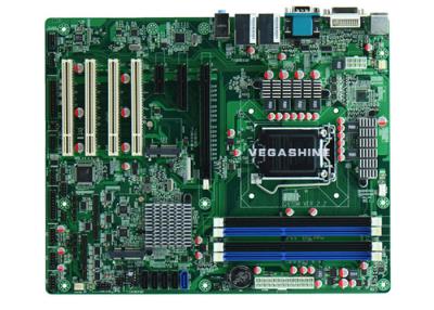 China 2 Motherboard-Unterstützung LGA1155 Prozessor i3/i5/i7 Intel® Gigabit LAN-Überwachungs-ATX NVR zu verkaufen