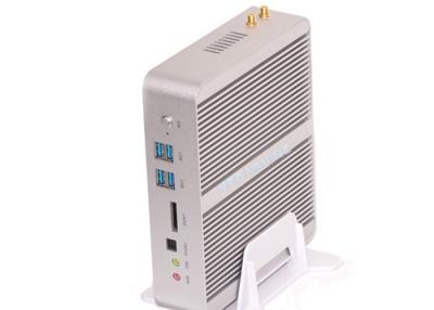 中国 i5-5200U は fanless 険しい小型 PC NIC の WIFI Bluetooth の 4 USB3.0 4USB2.0 二倍になります 販売のため