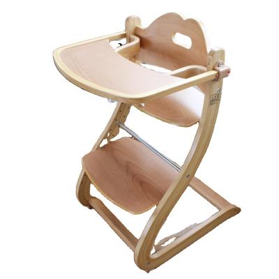 China High quality solid wood wooden adjustable chair for baby for sale