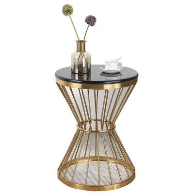 China Wholesale Modern Stylish Modern Living Room Side Table Set Living Room Metal Frame End Side Customization Corner Table for sale