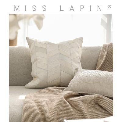 China Red Modern Luxury Fancy Pattern Fabric Sofa Lumbar Cushion High End Pillow Case Cushion Covers Decorative Home for sale