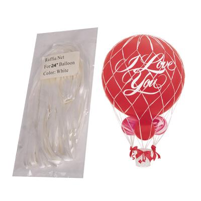 China Party Decoration Party Or Wedding Use Balloon Net Hot Air Balloon Layout Net For 24