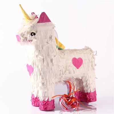 China Christmast Ornament Party Decoration Unicorn Pinata Customized Birthday Pinatas For Kids for sale