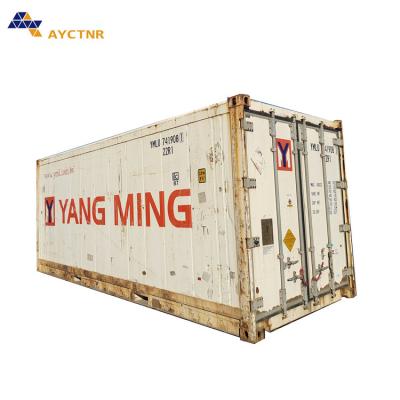 China Standard 20ft Structure Second Hand Sea Worthy Storage And Shipping High Stock Refrigerated Machine Strong Cube Reefer Container For Sale for sale