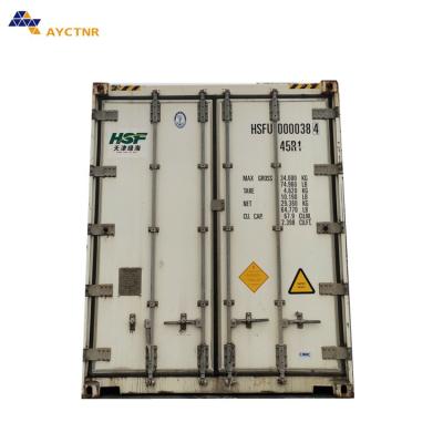 China International Logistics Large Multi Storage And Shipping Space Used 40 Feet Combo Cold Room Containers With Thermo King Cooler In Good Condition for sale