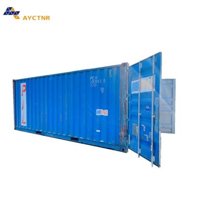 China Storage and Shipping 20' GP Open Side Shipping Container One Side ISO Used Ocean Cargo Second Hand Shipping Container with Cheap Cost and Stock in Tianjin for sale