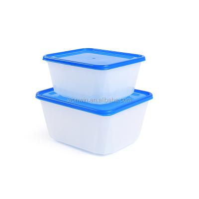 China Freshness Preservation 450ml/750ml /1100ml Microwavable Kitchen Plastic Food Storage Box For Food for sale