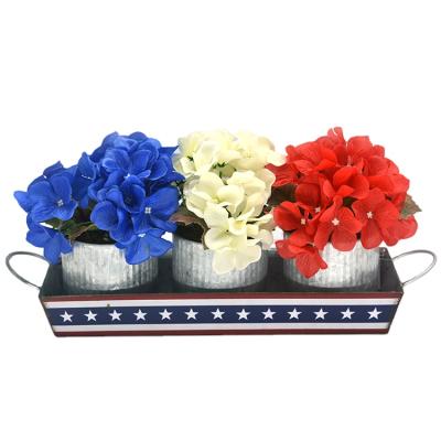 China Independence Day Independence Day Manufacturers Sell High Quality Handmade Crafts, Artificial Independence Day Goods American Hydrangea Ornaments for sale