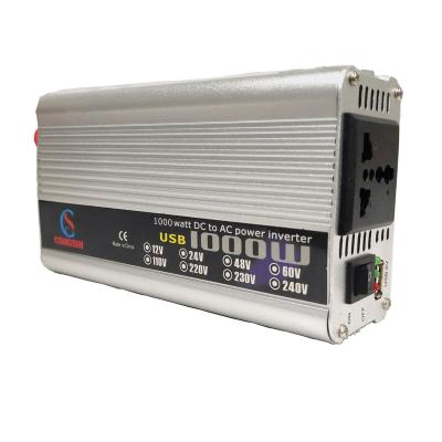 China Car Appliances 1000W Car Offgrid Inverter Power Inverter 12V 220V for sale