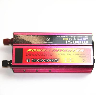 China Car /Home Appliances 1.5KW Hot Goods 12V24V To 110 Double Inverter for sale