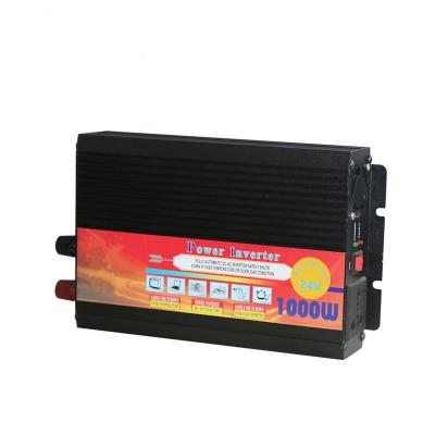 China Full Power Car /Home Appliance 1000W Modified Sine Inverter 12/24V To 110/220V for sale