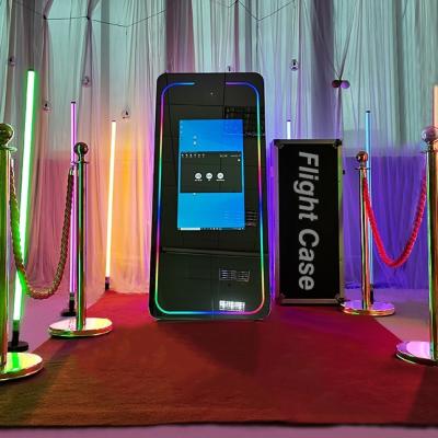 China Magic caliber selfie photo booth mirror photo booth mirror photobooth machine led frame mirror photo booth with printer and camera for sale