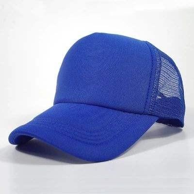 China breathable & New Waterproof Simple Outdoor Custom Logo Hard Shell Back Structured Net Baseball Cap Trucker Hats for sale