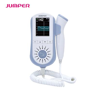 China Over 12 Week Futus JUMPER New Medical Fetal Doppler With Large Colored TFT Curve Display for sale