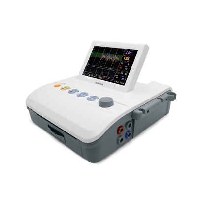 China PULLOVER JPD-300P 7 12 Inch Screen Plastic Radio High Quality Ultrasound Machine CTG Medical Fetal Heartbeat Monitor for sale