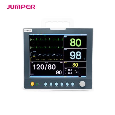 China Plastic Jumper CE Certificate Emergency Hospital Apparatus Multiparameter JPD-800B Patient Monitor for sale