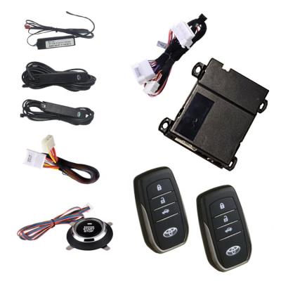 China Universal plug and play Afixeasy one way car entry keyless remote control central locking security system for Corolla for sale