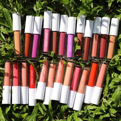 China Best Quality OCHAIN ​​Vegan Sunscreen Wholesale Custom Private Label Nude Waterproof Matte Liquid Lipstick for sale