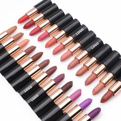 China Wholesale Waterproof Luxury Vegan Private Label OCHAIN ​​Makeup Cream Lipstick 24 Colors Matte Lipstick for sale