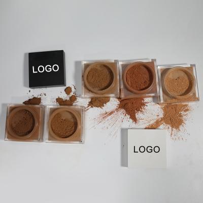 China OCHAIN ​​Moisturizer Customized Oil Control Waterproof Makeup Cosmetics High Pigment Base Face Powder Private Label Loose Setting Powder for sale