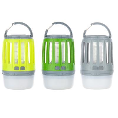 China Viable Daily Use Home and Outdoor 2 in 1 Cob+4*uv Waterproof Usb Mini Camping Bug Zapper Led Mosquito Killer Lantern for sale