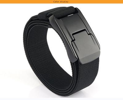 China POLYESTER FIBER most popular high quality custom made tactical belt hot sale casual men's belt buckle belt for sale