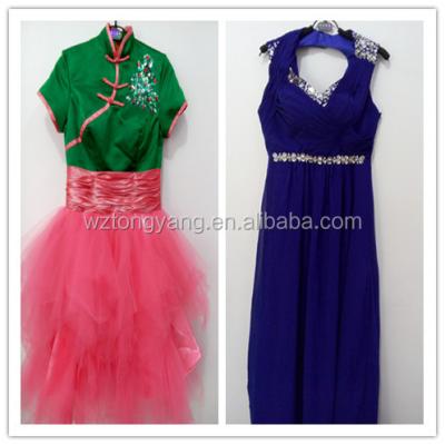 China Fashion and popular hot sale used clothes dress wedding dress clothing factories in china for sale