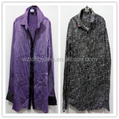 China Fashion and popular hot sale second hand clothing Japan men kind used long clothing shirts for sale