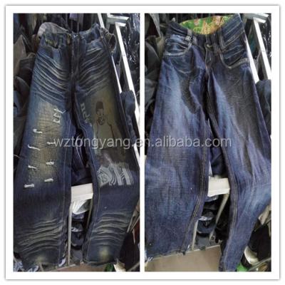 China Fashion and popular hot sale used clothes for africa alibaba store used jeans women and men for sale