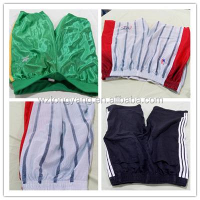 China Fashion and Popular Hot Sale Used Clothing Taiwan New Men's Short Pants Online Sells Used Clothes Bales for sale