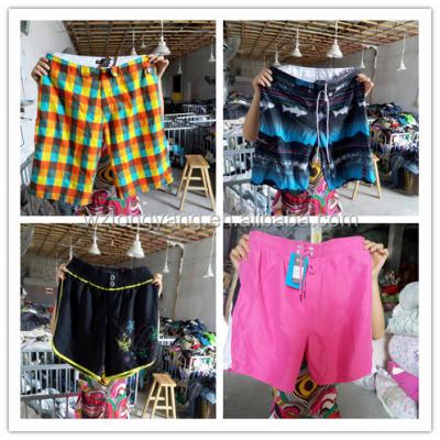 China Fashion And Popular Hot Selling Used Short Pants Mens Clothing Clothes Exporters From USA for sale