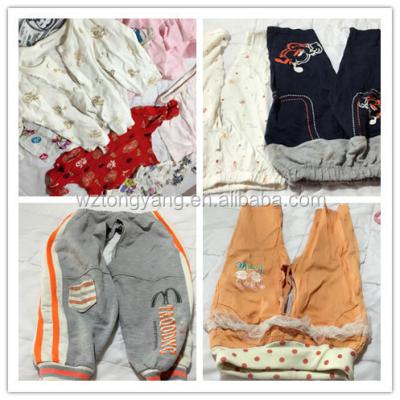 China Fashion and Popular Hot Sale Manufacturer Wholesale Used Clothing Children's Baby Clothes Set for sale