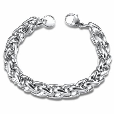 China Personalized Women TRENDY Dragon Bone Chain Simple Stainless Steel Chain Bracelet Men Bracelet for sale