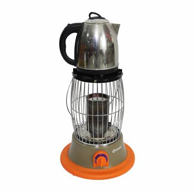 China Bedroom Portable Gas Heater With Stove Cooker ISO9001 CE for sale