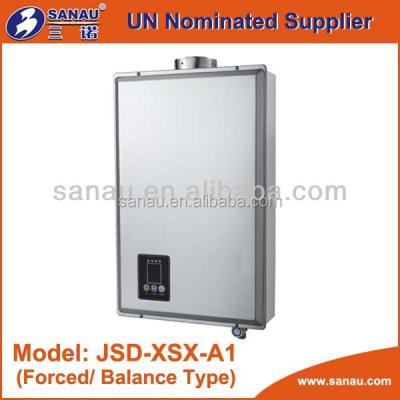 China High quality new design 6~20L instantaneous stainless steel gas tankless water heater for sale