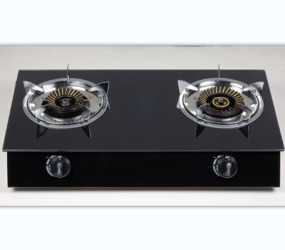 China Double outdoor glass top gas stove JZ2-T-B3 for sale