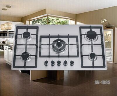 China Hotel 5 Burners Integrated Gas Stove JZ5-OH-AZ03 for sale