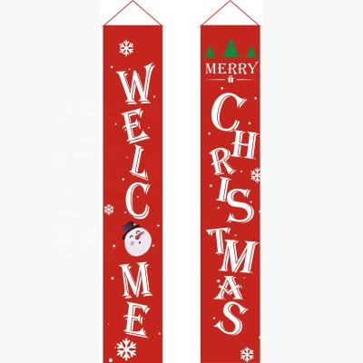 China Customized Banner Door Couplet Decorative Halloween Thanksgiving Banner Couplets Door Couplet for sale