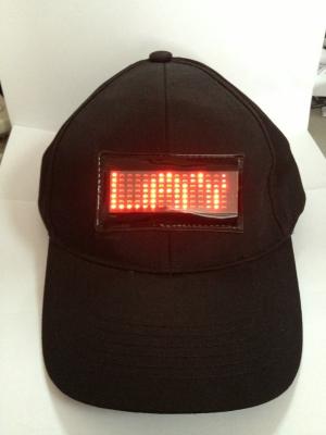 China Hip hop LED message cap for party for sale