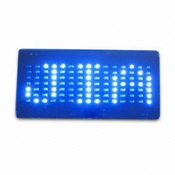 China Promotional Blue LED message cap for sale