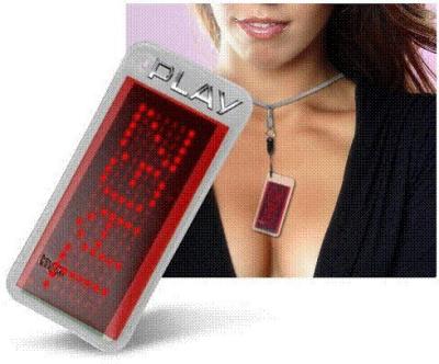 China led flashlight necklace,TXT Tagz Scrolling LED Messager for sale