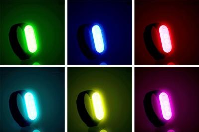 China wholesale  LED Safety Bracelet For Running At Night  LED Gift Band  rechargeable with usb cable Fully adjustable for sale