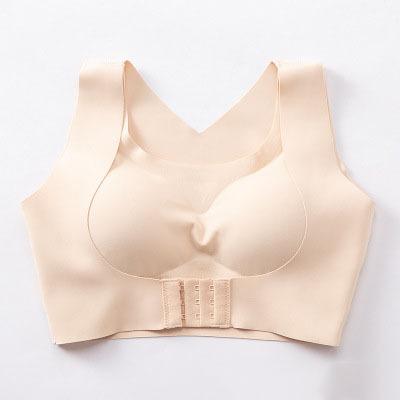 China 4089 Women's QUICK DRY postural correction front closure push up bra posture corrector seamless adjustable bra for sale