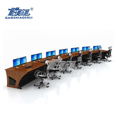 China Environmental Friendly Intelligent Modern Monitoring Equipment Control Room Furniture for sale