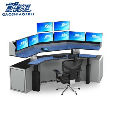 China Environmental Friendly Material Modular Control Room Design Furniture Console for sale